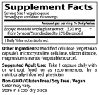 Bacopa med Synapsa 320 mg 60 Veggie-kapslar