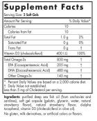 DHA, 830 mg Strawberry 180 Softgels