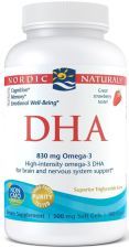 DHA, 830 mg Strawberry 180 Softgels