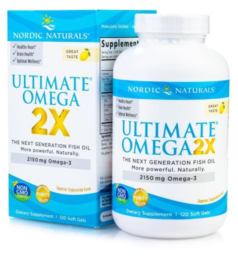 Ultimate Omega 2 x 2150 mg 120 kapslar