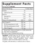Prenatal DHA 830 mg Unflavored 90 softgels