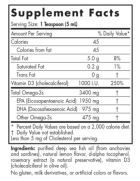Ultimate Omega Xtra 3400 mg Citron 237 ml Ultimate Omega Xtra 3400 mg Citron 237 ml