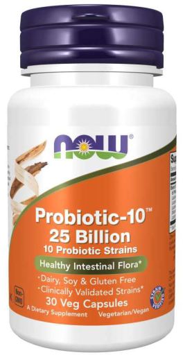 Probiotika-10 25 miljarder 30 kapslar