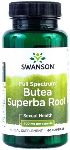 Full Spectrum Butea Superba Root 400 mg 60 kapslar