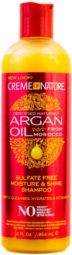 Fuktgivande och glänsande Argan Oil Shampoo 354 ml