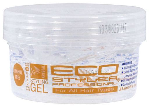 Eco Style Krystal max håll Hair Gel 236 ml