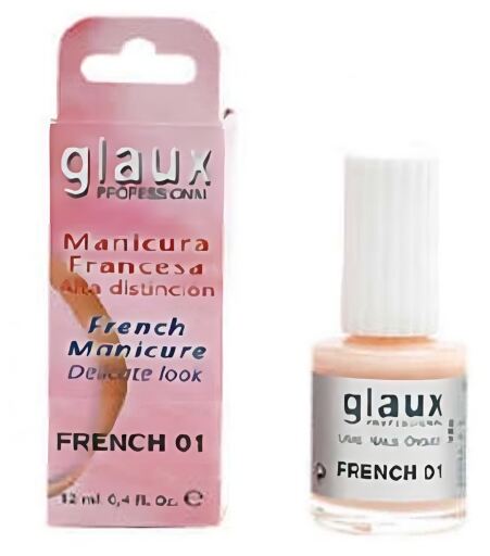 Glaux Fransk manikyr 1 f&auml;rg