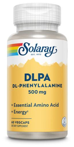 DL-fenylalanin 500 mg 60 vegetabiliska kapslar