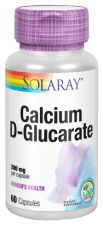 D-Glukarat Kalcium 200 mg 60 Kapslar
