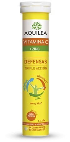 Vitamina C + zink 14 tabletter