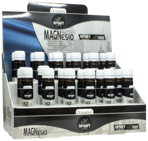 Drasanvi Magnesiumflaska 25ml Sport Live