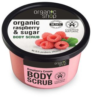 Organic Shop Hallonkr&auml;m Body Scrub 250 ml