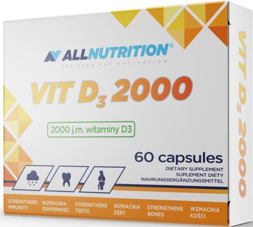 Vit D3 2000 60 kapslar