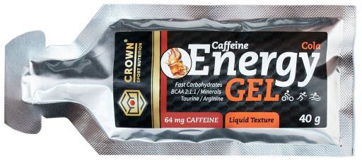 Crown Sport Nutrition Energy Gel + koffein 40 gr