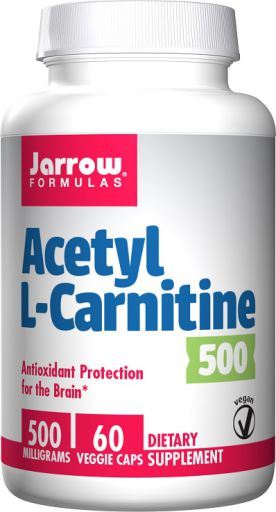 Acetyl L-Carnitine 500 mg Vegetabiliska kapslar