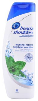 Uppfriskande mentolschampo 400 ml