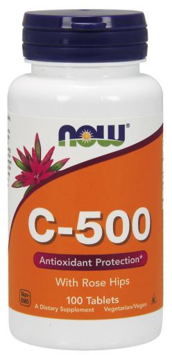 Vitamin C-500 med nypontabletter