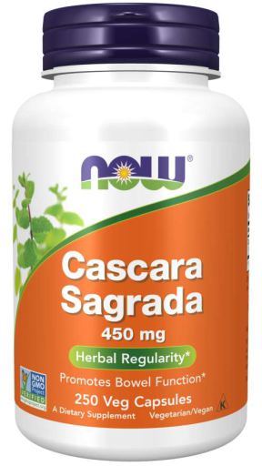 Cascara Sagrada 450 mg grönsakskapslar