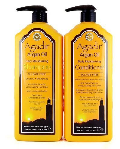 Argan Oil Pack Moist Conditioning Shampoo 1L-33.8Oz