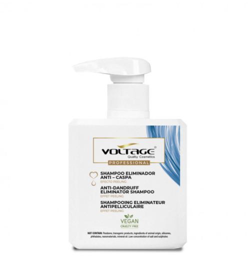 Voltage Cosmetics Professionellt peeling mj&auml;llschampo 450 ml