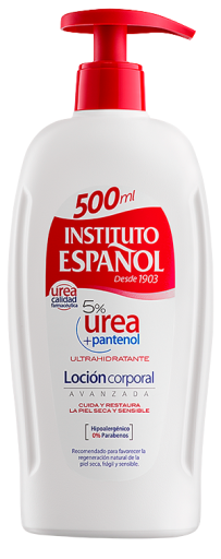 Instituto Espa&ntilde;ol Urea Lotion med Panthenol 500 ml