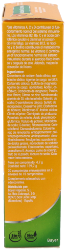 Redoxon Vitamin Complex brustabletter