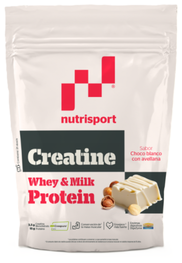 Kreatin Vassle- och mj&ouml;lkprotein 500 gr