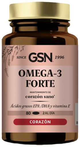 GSN Master Omega 3 p&aring; 2800 mg 80 p&auml;rlor