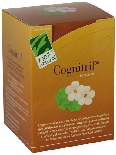 100% Natural Cognitril 60 kapslar