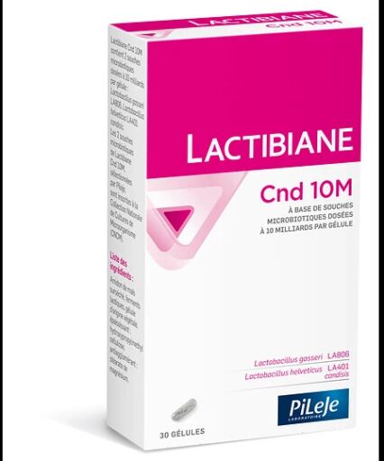 Pileje Lactibiane CND 10M 30 tabletter
