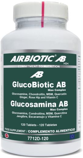Airbiotic Glucosamine Max Ab Complex 120 kapslar