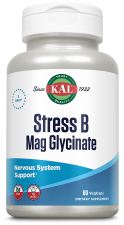 Stres B Magnesium Glycinate 60 grönsakskapslar