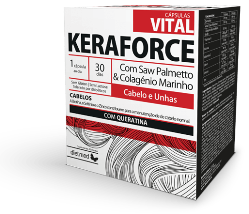 Dietmed Keraforce Vital 30 kapslar