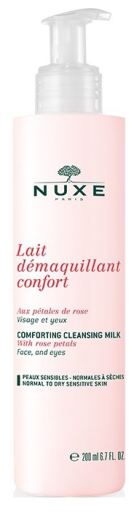 Leche Desmaquillante Comfort con P&eacute;talos de Rosa 200 ml