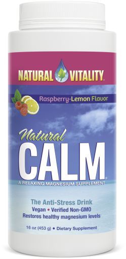 Naturlig lugn hallon citron 453g