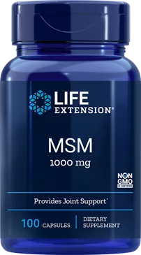 MSM 1000 mg 100 kapslar