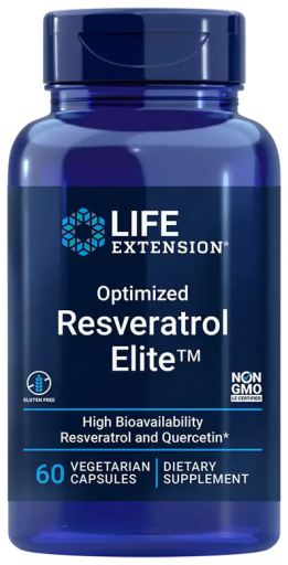 Optimerade Resveratrol Elite 60 kapslar
