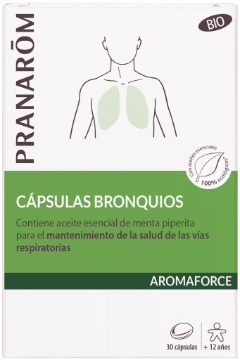 Pranarom Aromaforce Bronchi 30 kapslar