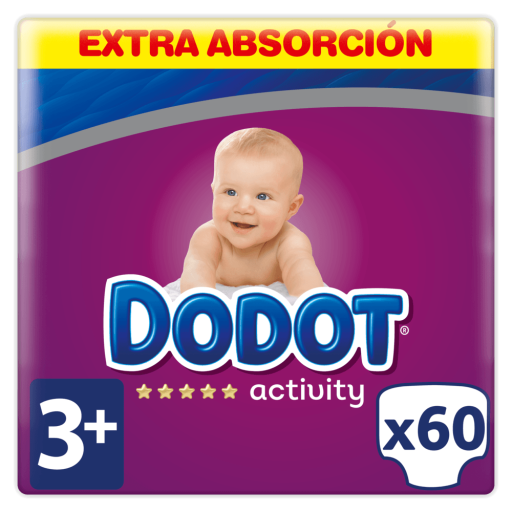 Dodot Aktivitet T-3 Extra 60 enheter