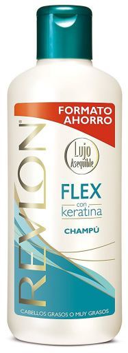 Flex med keratinschampo för fett hår 650 ml