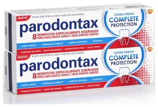 Extra Fresh Complete Protection Tandkr&auml;m 2x75 ml