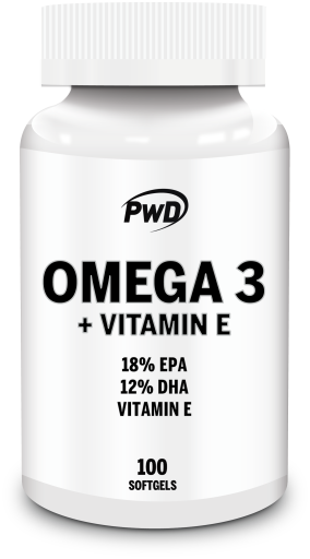 PWD Nutrition Omega 3 + Vitamin E 90 p&auml;rlor