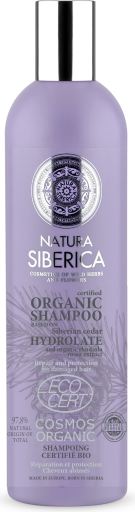 Natura Siberica Reparerande och skyddande schampo f&ouml;r skadat h&aring;r 400 ml