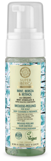 Super Peeling Mousse för fett hår och detox 170 ml