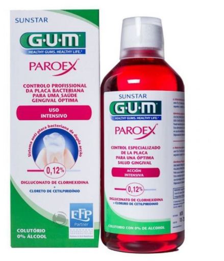 Sunstar Gum Paroex Intensive Use Munsk&ouml;lj 500 ml