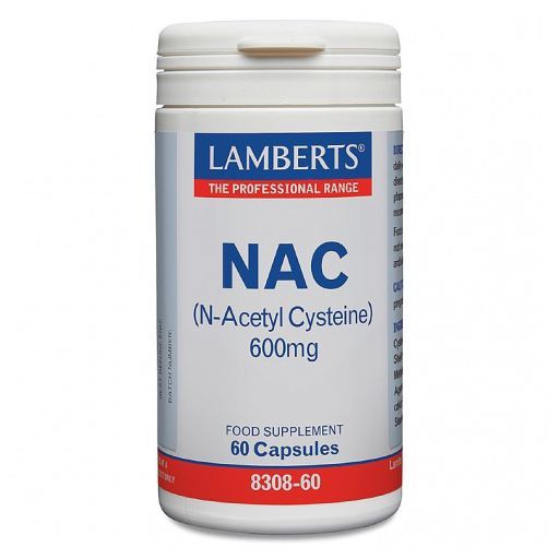 Nac N-Acetyl Cystein 600 mg 60 kapslar