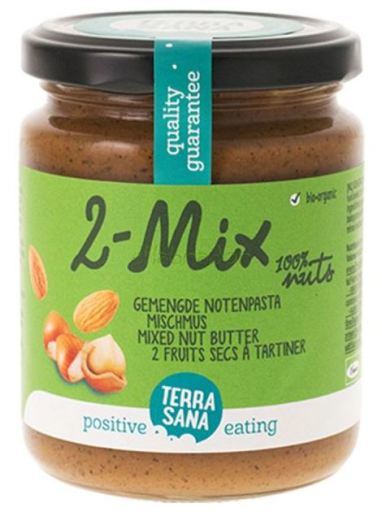 Terrasana 2Mix, Hasseln&ouml;ts- och Mandeln&ouml;tskr&auml;m 250g