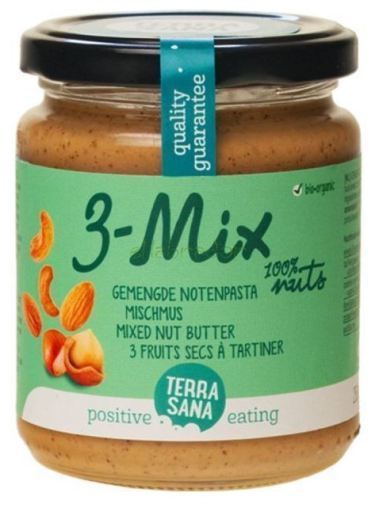 Terrasana 3Mix Jordn&ouml;tsfri Torkad Fruktkr&auml;m 250 g
