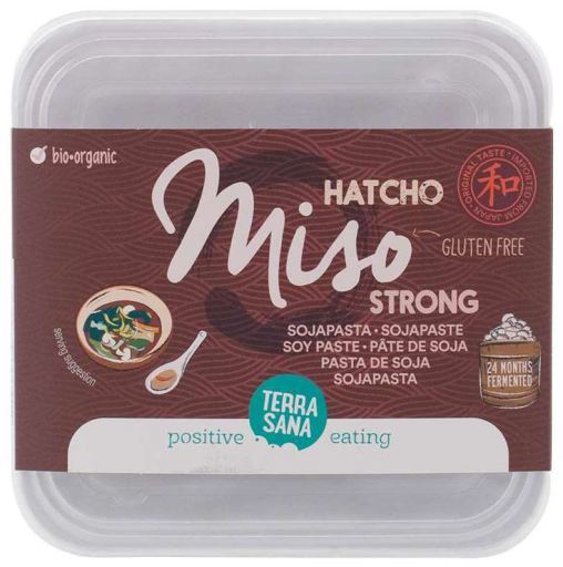 Terrasana Hatcho Miso Stark opast&ouml;riserad sojapasta