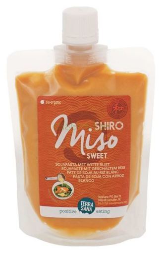 Shiro Miso s&ouml;t sojab&ouml;nspasta i p&aring;se med propp